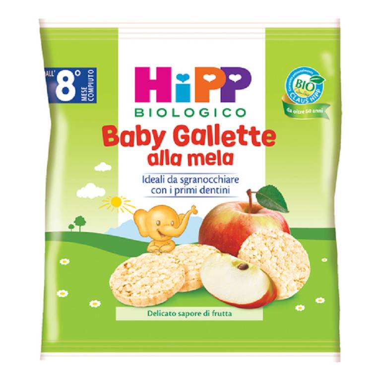 HIPP BABY GALLETTE RISO MELA