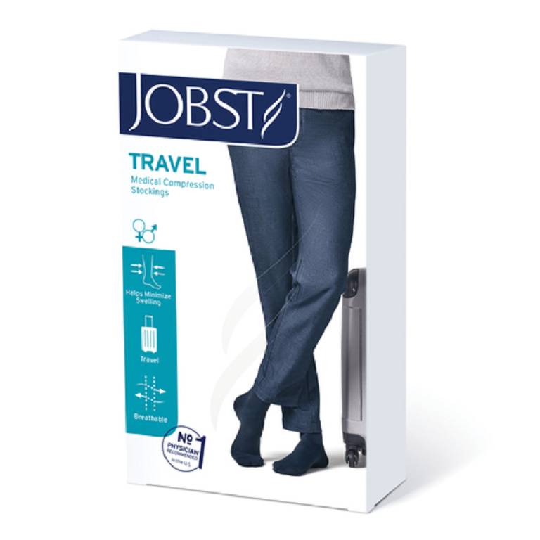 JOBST TRAVEL SOCKS GAMB BLU M